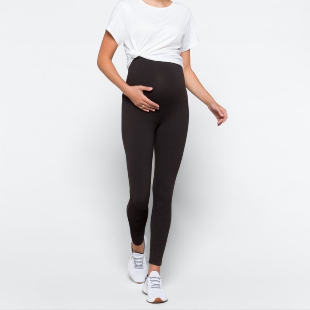Threads 4 Thought Diaz Maternity Moto Legging - Small